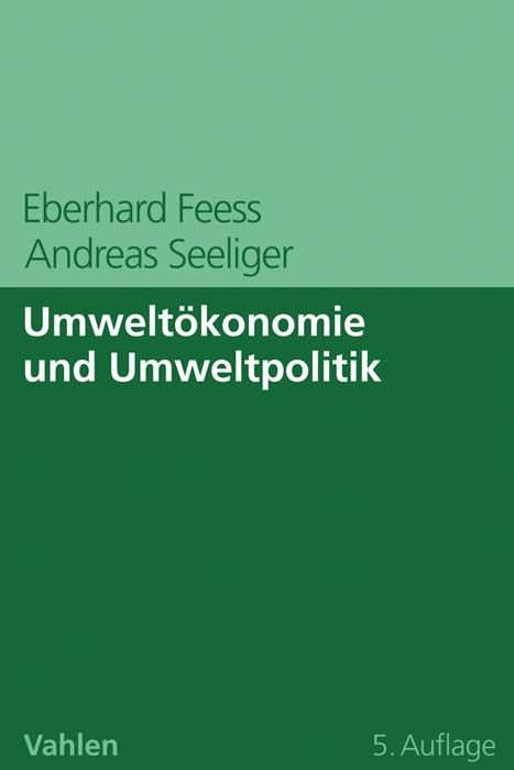 Produktbild: Umwelt&ouml;konomie und Umweltpolitik
