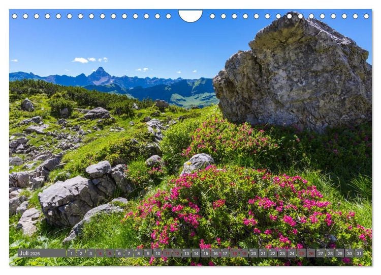 Produktbild: Faszination Oberallg&auml;u (Wandkalender 2026 DIN A4 quer), CALVENDO Monatskalender