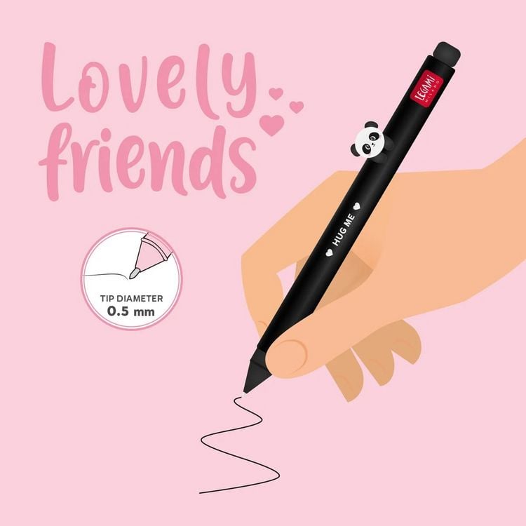 Produktbild: Legami Gelstift mit Tierdeko - Lovely Friends - Panda