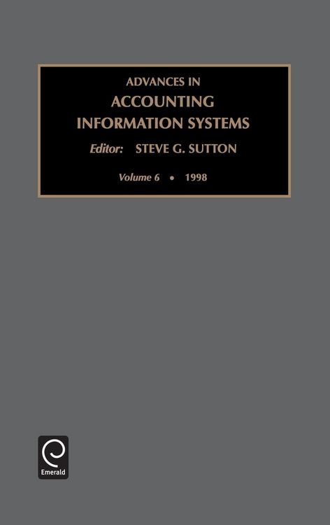 Produktbild: Advances in Accounting Information Systems