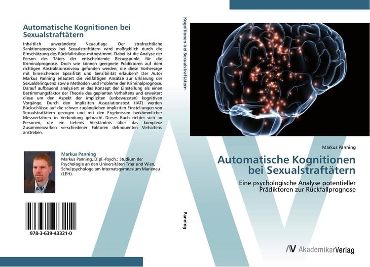 Produktbild: Automatische Kognitionen bei Sexualstraft&auml;tern