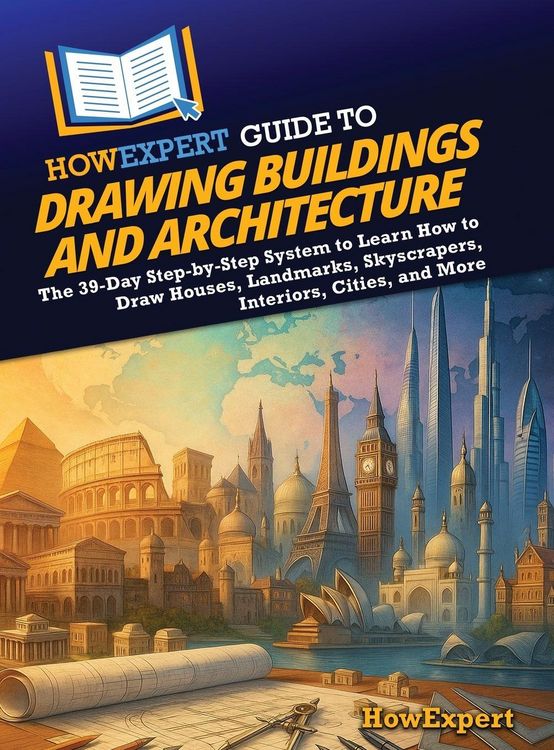 Produktbild: HowExpert Guide to Drawing Buildings and Architecture