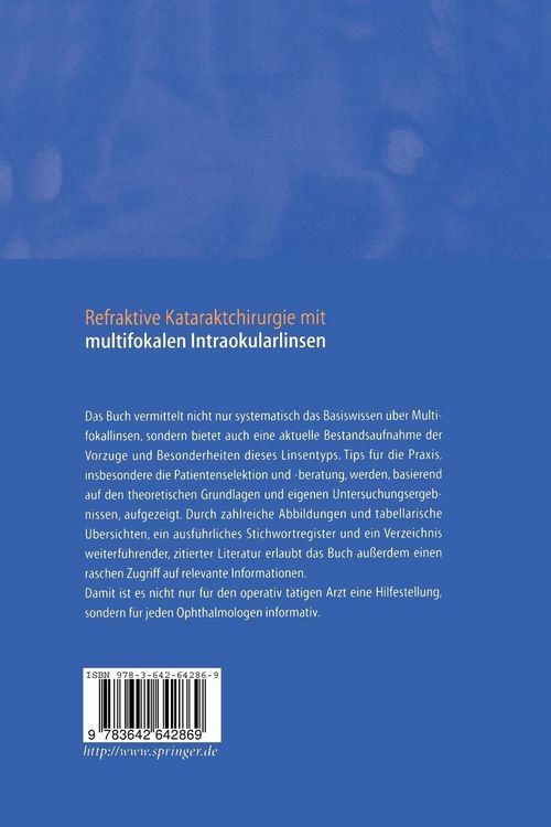 Produktbild: Refraktive Kataraktchirurgie mit multifokalen Intraokularlinsen