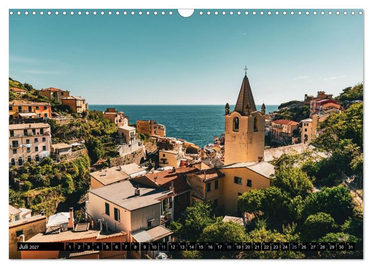 Produktbild: Cinque Terre - Traumhaft sch&ouml;n (Wandkalender 2027 DIN A3 quer), CALVENDO Monatskalender