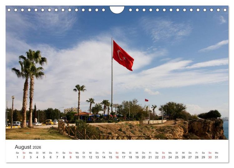 Produktbild: T&uuml;rkei-Impressionen (Wandkalender 2026 DIN A4 quer), CALVENDO Monatskalender