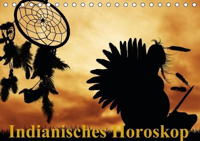 Produktbild: Indianisches Horoskop / Geburtstagskalender (Tischkalender immerw&auml;hrend DIN A5 quer)