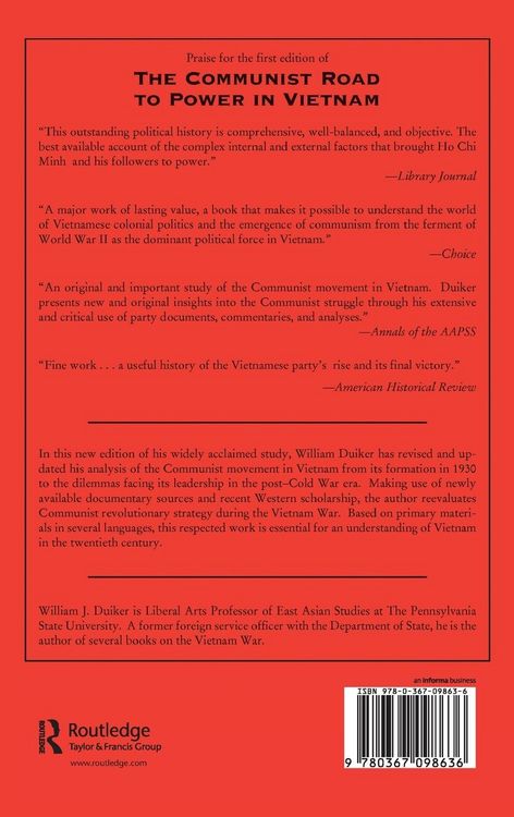 Produktbild: The Communist Road To Power In Vietnam