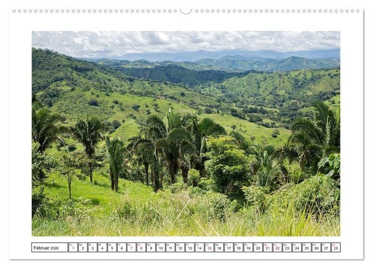 Produktbild: Panama - Streifz&uuml;ge durch atemberaubende K&uuml;sten-, Berg- und Stadtlandschaften (hochwertiger Premium Wandkalender 2026 DIN A2 quer), Kunstdruck in Hochglanz