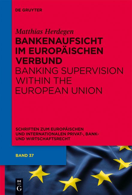 Produktbild: Bankenaufsicht im Europ&auml;ischen Verbund