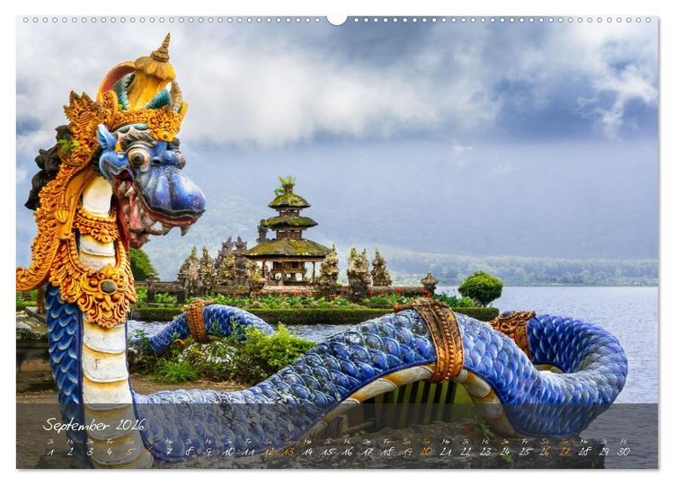 Produktbild: Bali Dreams - Inselzauber in Indonesien (Wandkalender 2026 DIN A2 quer), CALVENDO Monatskalender