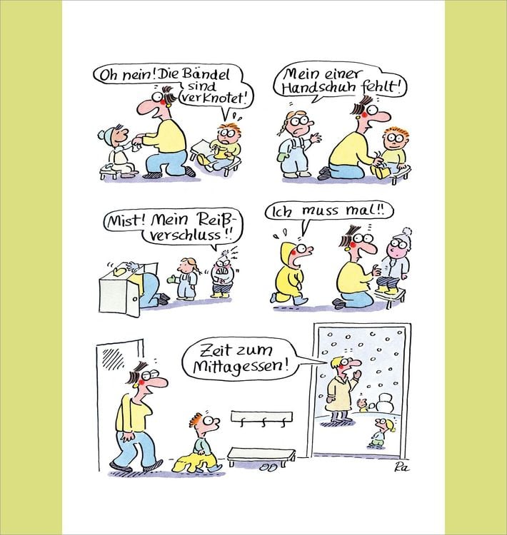 Produktbild: Kita-Cartoons. Der Immer-Jetzt-Kalender