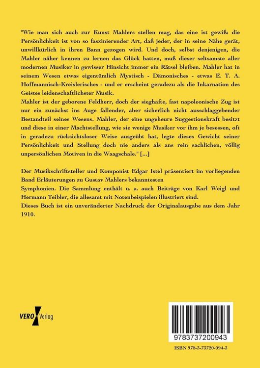 Produktbild: Mahlers Symphonien