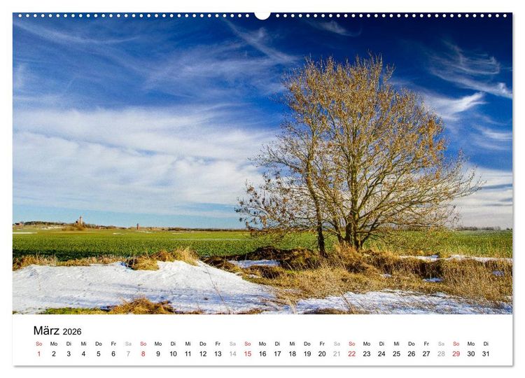 Produktbild: R&uuml;gen (hochwertiger Premium Wandkalender 2026 DIN A2 quer), Kunstdruck in Hochglanz