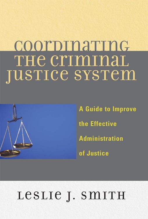 Produktbild: Coordinating the Criminal Justice System