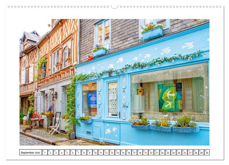 Produktbild: Normandie - Frankreichs wundersch&ouml;ner Norden (Wandkalender 2026 DIN A2 quer), CALVENDO Monatskalender