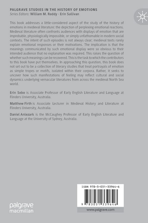 Produktbild: Emotional Alterity in the Medieval North Sea World