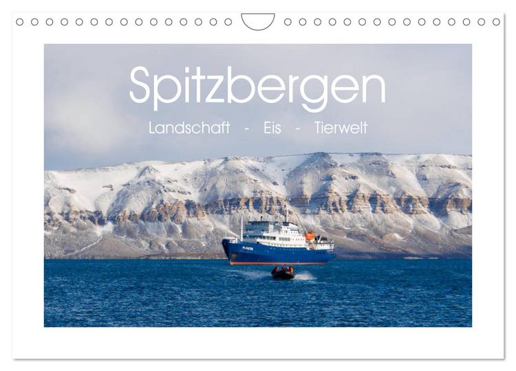Produktbild: Spitzbergen - Landschaft - Eis - Tierwelt (Wandkalender 2026 DIN A4 quer), CALVENDO Monatskalender