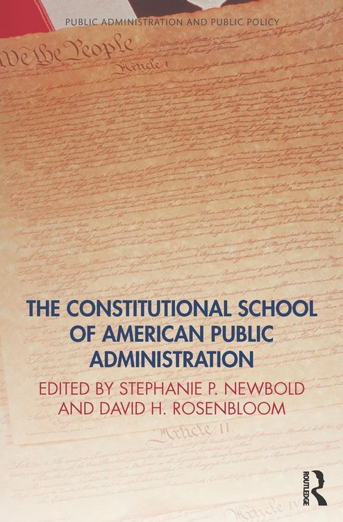 Produktbild: The Constitutional School of American Public Administration