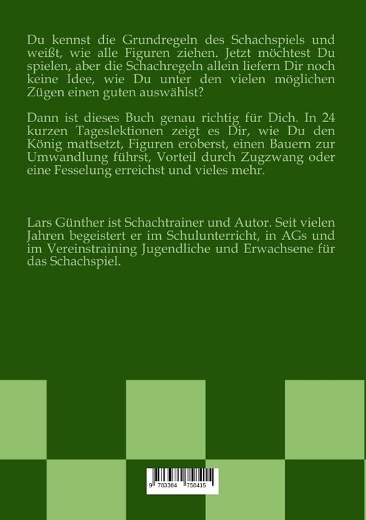 Produktbild: Spiel Schach in 24 Tagen