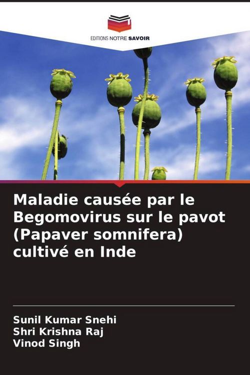 Produktbild: Maladie caus&eacute;e par le Begomovirus sur le pavot (Papaver somnifera) cultiv&eacute; en Inde
