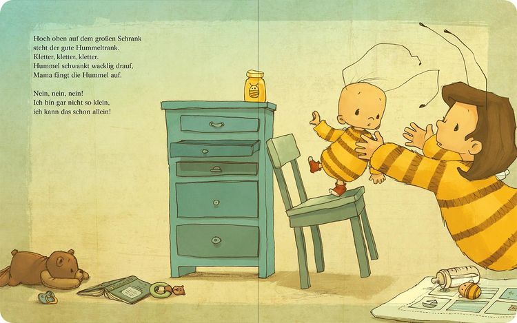 Produktbild: Die Baby Hummel Bommel kann das schon alleine