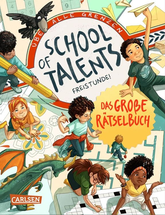 Bild vom Artikel School of Talents: Freistunde - Das große Rätselbuch vom Autor Silke Schellhammer