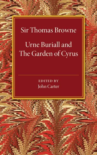 Produktbild: Urne Buriall and the Garden of Cyrus