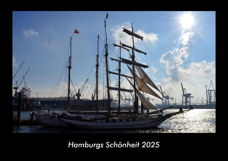 Produktbild: Hamburgs Schönheit 2025 Fotokalender DIN A3