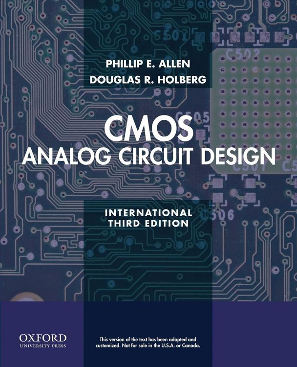 Produktbild: CMOS Analog Circuit Design