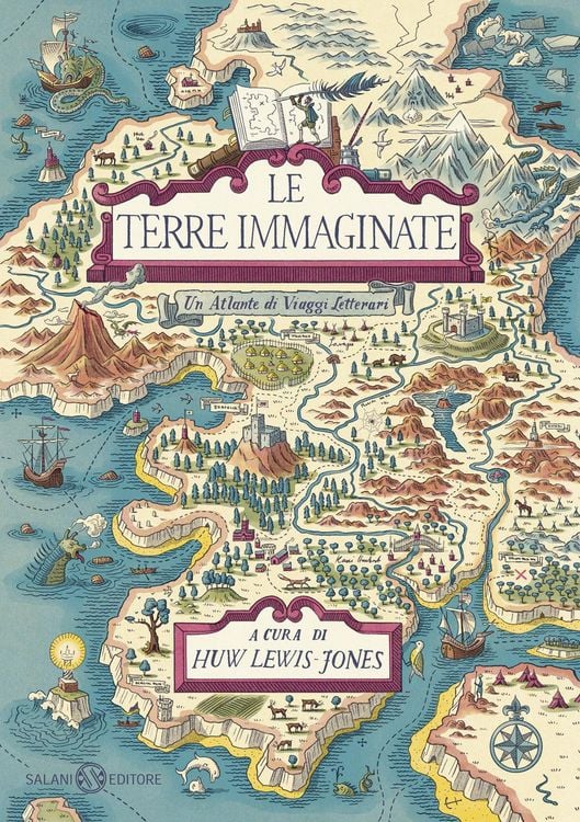 Produktbild: Le terre immaginate. Un atlante di viaggi letterari