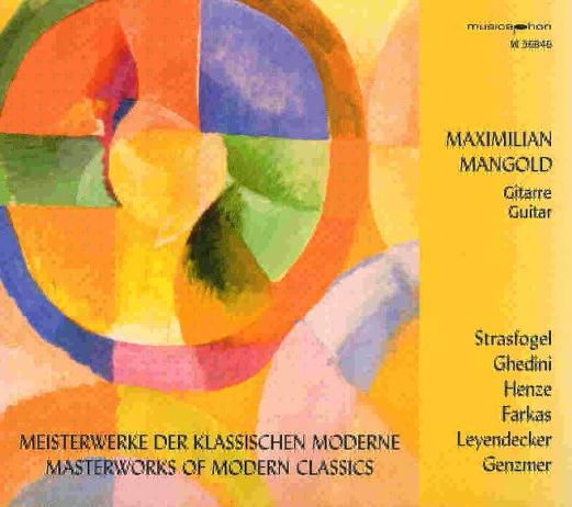 Produktbild: Meisterwerke der klassischen Moderne f&uuml;r Gitarre