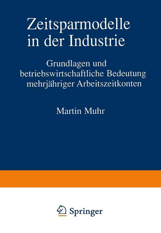 Produktbild: Zeitsparmodelle in der Industrie
