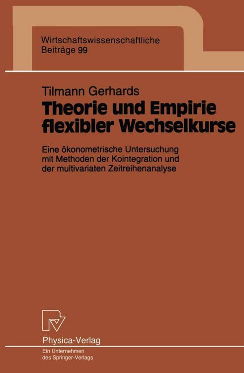 Produktbild: Theorie und Empirie flexibler Wechselkurse