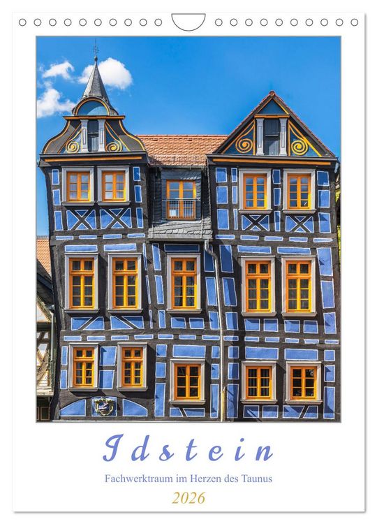 Produktbild: Idstein - Fachwerktraum im Herzen des Taunus (Wandkalender 2026 DIN A4 hoch), CALVENDO Monatskalender