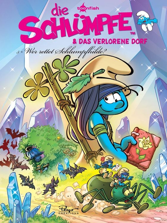 Produktbild: Die Schl&uuml;mpfe und das verlorene Dorf. Band 5