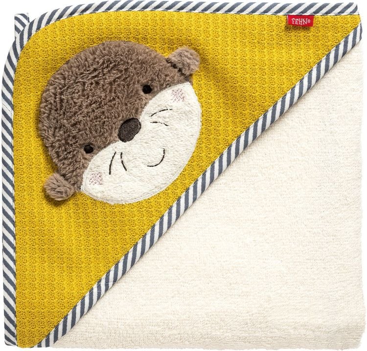 Produktbild: Fehn - Otter Theo - Kapuzenbadetuch Otter