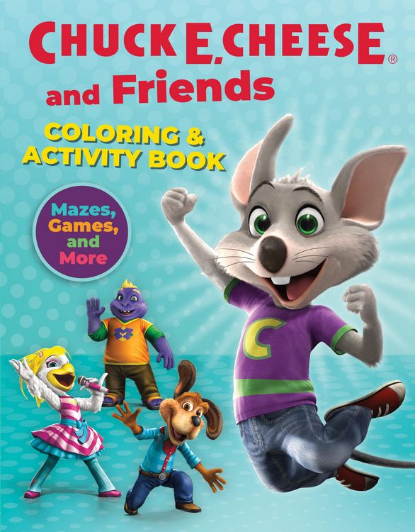 Produktbild: Chuck E. Cheese & Friends Coloring & Activity Book