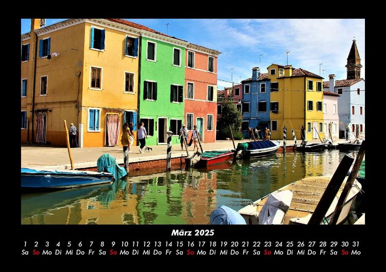 Produktbild: Venedig 2025 Fotokalender DIN A3