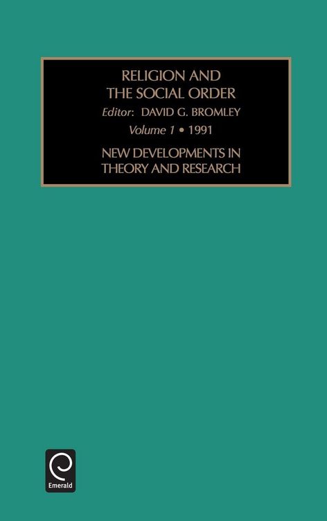 Produktbild: Religion and the Social Order