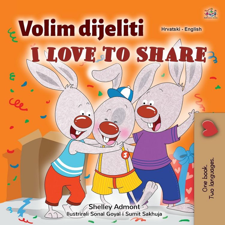 Produktbild: I Love to Share (Croatian English Bilingual Children's Book)