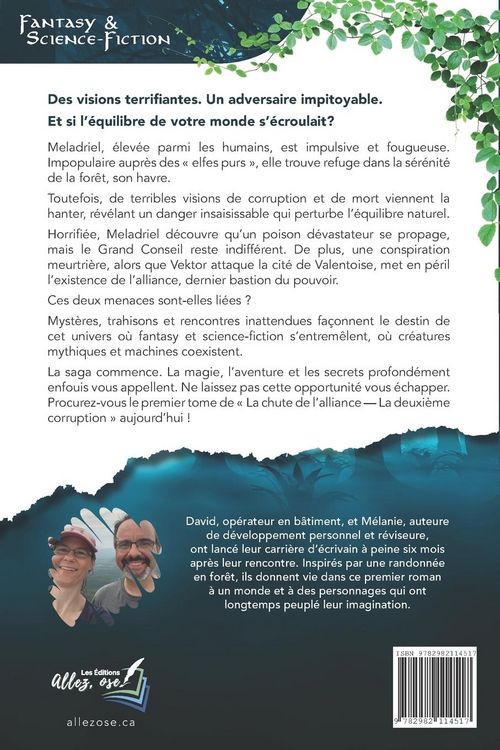 Produktbild: La chute de l'alliance - tome 1