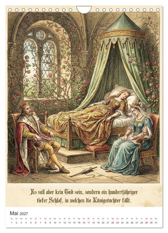 Produktbild: Der M&auml;rchenhafte Kalender (Wandkalender 2027 DIN A4 hoch), CALVENDO Monatskalender
