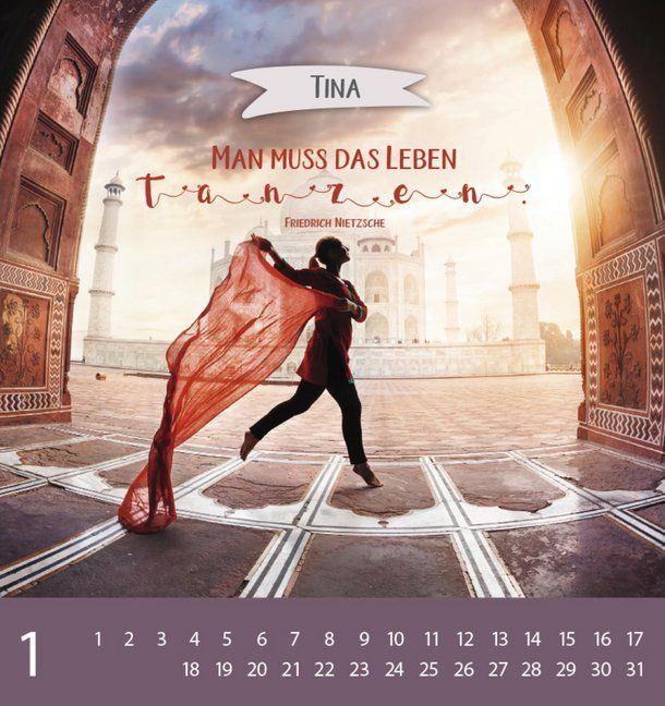 Produktbild: Namenskalender Tina