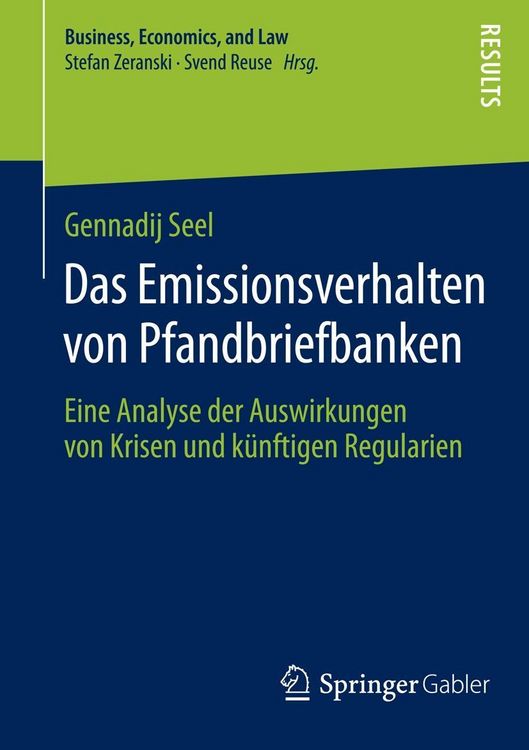 Produktbild: Das Emissionsverhalten von Pfandbriefbanken