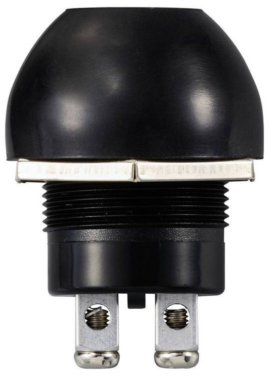 Produktbild: TRU COMPONENTS TC-13236984 Kfz-Drucktaster 24 V/DC 10A 1 x Aus/(Ein) tastend 1St.