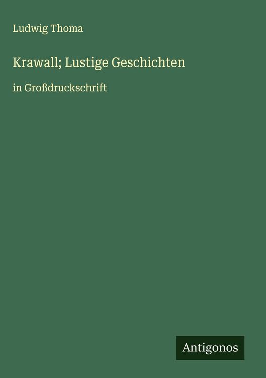 Produktbild: Krawall; Lustige Geschichten