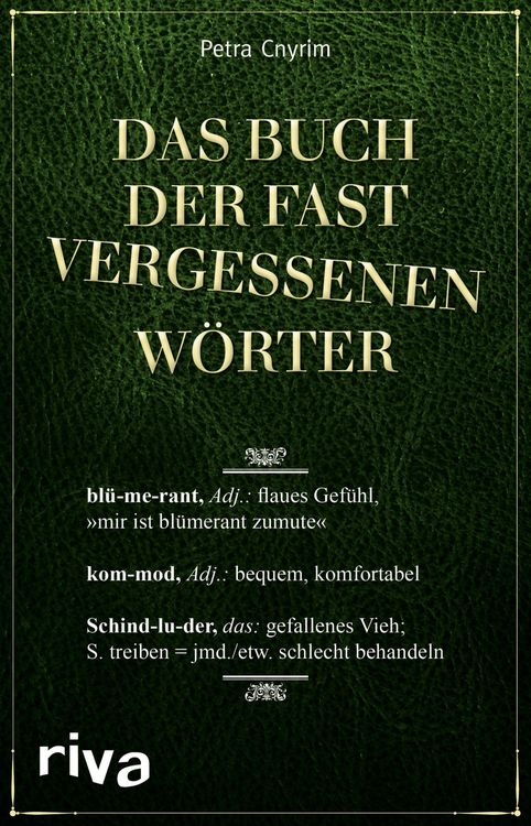 Produktbild: Das Buch der fast vergessenen W&ouml;rter