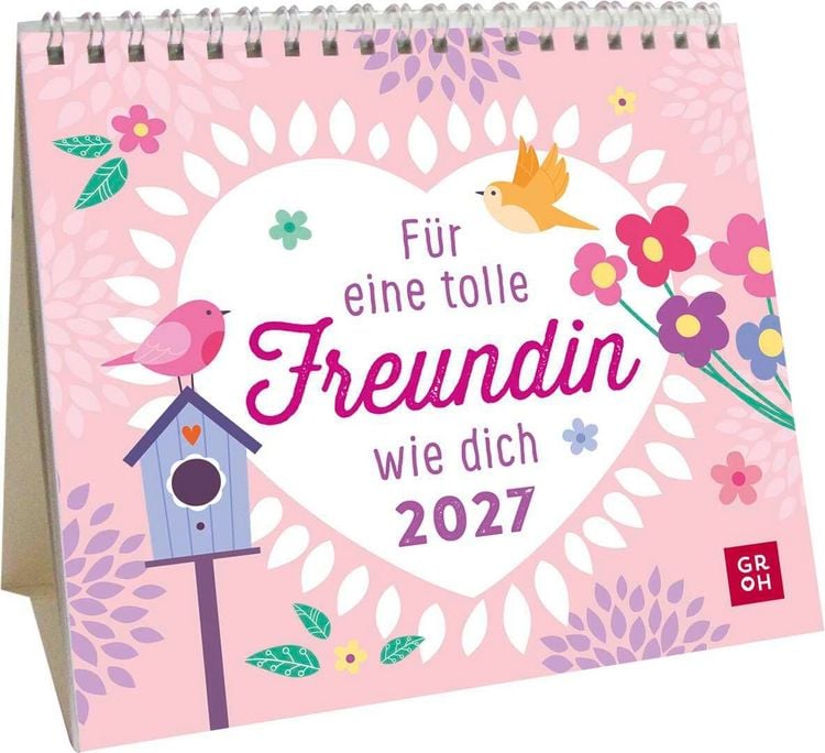 Produktbild: Mini-Kalender 2027: F&uuml;r eine tolle Freundin wie dich