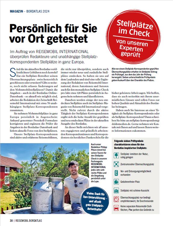 Produktbild: Bordatlas Stellplatzf&uuml;hrer 2025