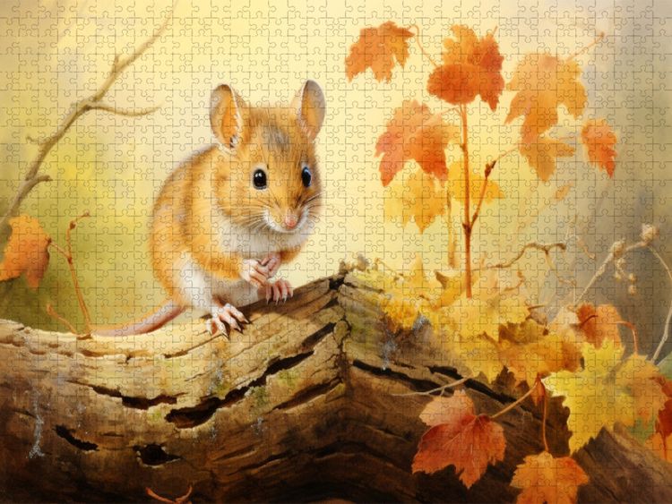 Produktbild: CALVENDO Puzzle Ein Motiv aus dem Kalender "Zw&ouml;lf Monate im Wald" | 1000 Teile Lege-Gr&ouml;&szlig;e 64x48cm Foto-Puzzle f&uuml;r gl&uuml;ckliche Stunden
